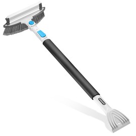 Snow Scraper for Car Snow Brush and Ice Scraper for Windshield Snow Removal Extendable Handle - Superio (1, Snow Brush)