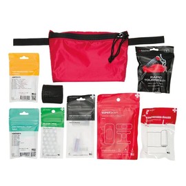 Stone Glacier Medical Kit, Ultralight First Aid Kit for Mountain Hunters, Includes Rats Tourniquet, Compressed Gauze, SuperSkin Bandages, Medication, Made in USA (70017-RD-OSFM)