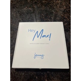 Jenny Craig Hey Max! Wireless Body Weight Scale New In Box