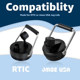 Jmoe USA Premium Gaskets for RTIC Jug Lids | 2-Pack | Enhanced Angled Design | Superior Temperature Retention | Compatible with The Original and Jmoe USA Jug Lid