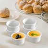 Cinf 1.5 oz Ramekins Pudding Cup Baking Cup Bowls Dishes,