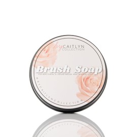 By Caitlyn Collection Antibacterial Brush & Sponge Cleansing Soap - Available in 6 Scents. (Rose)