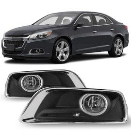 Winjet WJ30-0513-09 OEM Series for [2013-2015 Chevy Malibu] Driving Fog Lights + Switch + Wiring Kit