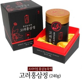 Goryeo Red Ginseng Extract Gift Set 240g - Red Ginseng Present for Lunar New Year & Parents Seniors