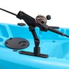 2 Pack Fishing Rod Holder with Track Mount Universal T-Shaped