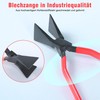 3-Piece Folding Pliers Sheet Metal Pliers Set: 0° 45° 90°