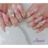 ⭐️ Light Topaz Handmade Nail Tips ✨ - Long Round