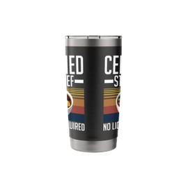 Beef Stew Humor Thanksgiving Food Roast Beef Chef Stainless Steel Insulated Tumbler