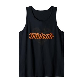 Maxwell Public Wildcats Over Heart Tank Top