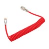 Mechanical Keyboard Cable Double Sleeve Custom Coiled with Detachable Metal
