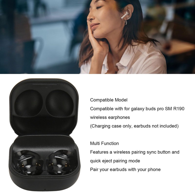 Replacement Case for Buds Pro SM R190, Wireless Charging Case