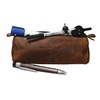 Greenburry Vintage Pencil Case Brown