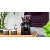 Solis Scala Zero Static Coffee & Espresso Grinder, Black/Black