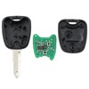 AULESSE 2 Buttons Peugeot Replacement Remote Key 433MHz ID46 PCF7961