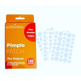 BlossomBliss Acne Patch, Great Grip Patch, Anti Slip, High-Traction, Durable for Long Time, Hydrocolloid Blemish Treatment for All Skin Types, Gentle Skin-Friendly Formula, Non-Irritating Patches