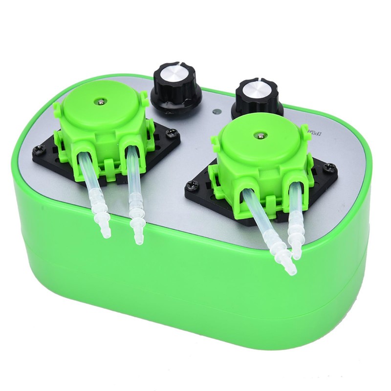 Automatic Self Priming Pump Adjustable Compact Dual Head Small Pulsation