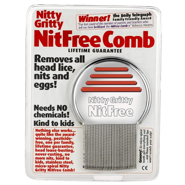 Nitty Gritty Nit Comb(Assorted Colors)