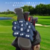 11 Pcs Golf Iron Covers Magnetic Closure Golf Head Covers