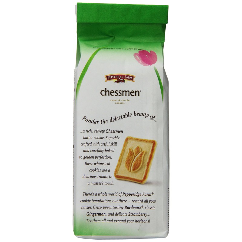 Pepperidge Farm Chessmen Cookies, 7.25 Ounce (Pack of 12)