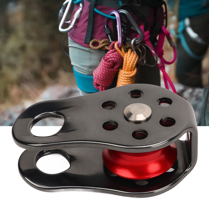 20kN Fixed Micro Pulley 7075 Aluminum Alloy Lightweight Micro Climbing