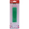 Candelina Mezzo Stelo Verde 12 Pz