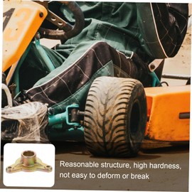 CHILDWEET Atv Part Go Kart Accessory Wheel Hub for Go Kart Axle Hub Tooth Easy to Install