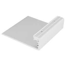 HECASA Aluminum Slider Base Compatible with Crestliner SureMount Gunnel Bracket, Universal Downrigger Bracket Replacement for 2156256 Silver Strudy Flat