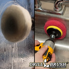 Power Scrubber Scumbusting Scrub Pad Bathroom Cleaning Kit