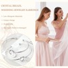 Bridesmaid Gifts Initial Bracelets for Women Bridesmaid Bracelet Tie The