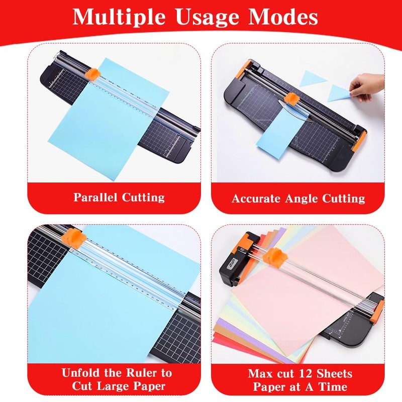 Pack of 8 paper cutter replacement blades, replacement blades, paper