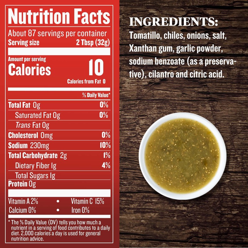 EMBASA Salsa Verde, Medium, 7 Oz Can (12-pack)