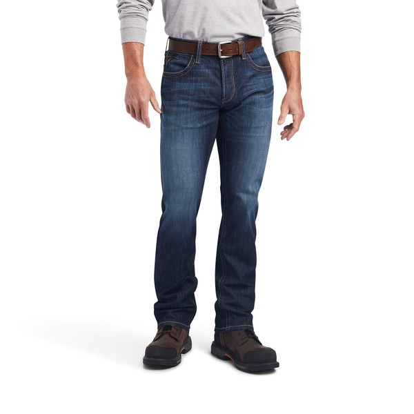 ARIAT Men’s Flame Resistant M5 Straight DuraLight Stretch Basic Straight