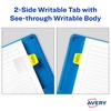 Avery Mini Ultra Tabs, 1" x 1.5", 2-Side Writable, Assorted