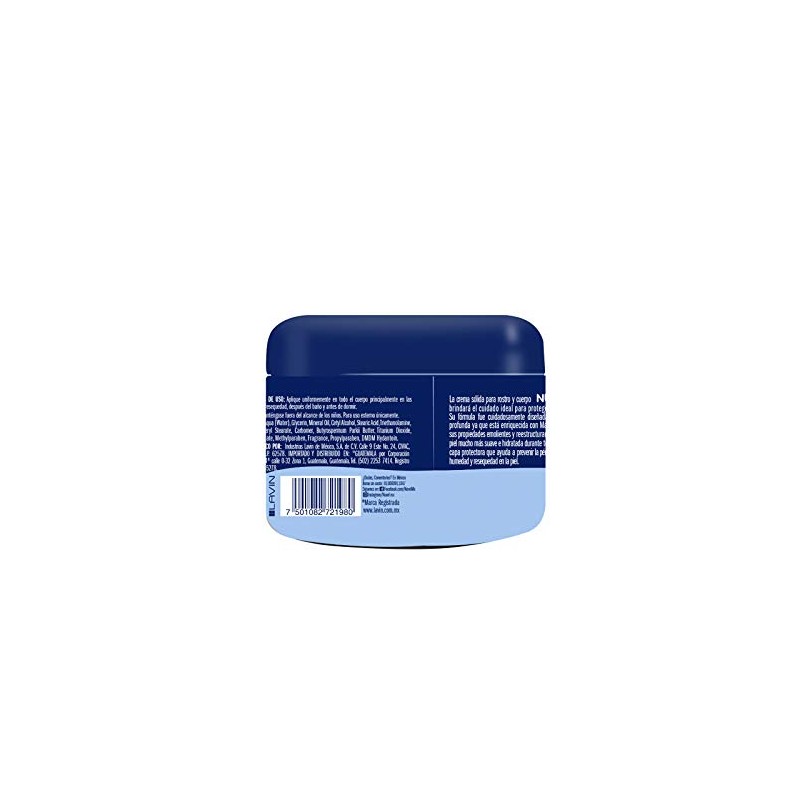 Nuvel Crema Corporal Humectante para Piel Extra Seca con Manteca