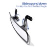 BETOOLL 16.5" Wide Rear View Convex Golf Cart Mirror for