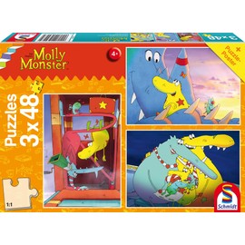 Molly Monster, Große Schwester, Molly Monster (Kinderpuzzle)