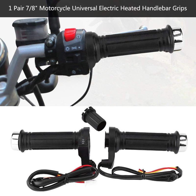 Motorcycle Grip Heater, Hot Grip, Temperature Adjustment, Cold Protection, Heat