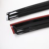 Kyannkara Rain Guards Side Window Visor Vent Outside Mount, 4PCS