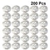 UKCOCO Disposable Plastic Face Pack Sheets, 200 Sheets, Transparent Sheet