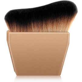 Brocha De Maquillaje Para Autobronceador, Brocha Kabuki Para Rostro, Piernas Y Cuerpo, Para Loción Bronceadora, Base Líquida, Crema, Polvo, Brocha Bronceadora De Cabeza Ancha, Dorada