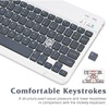 Ultra-Slim Bluetooth Rechargeable Keyboard for ‎Sony ‎XR83A90J and All Bluetooth