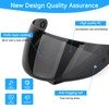 RIDLOG HJ-34P Visor- C10 Helmet Visor Shield Replacement UV Protection