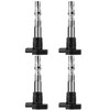 eccpp® Nueva Bobina de encendido uf411, Negro