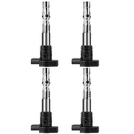 eccpp® Nueva Bobina de encendido uf411, Negro