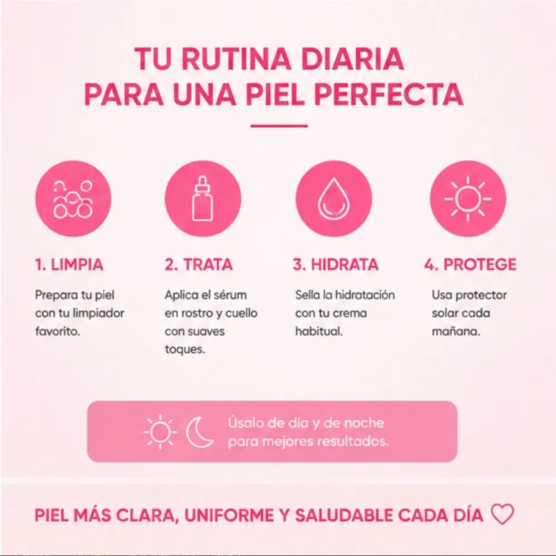 Sérum Corrector Iluminador De Manchas Con Niacinamida Txa