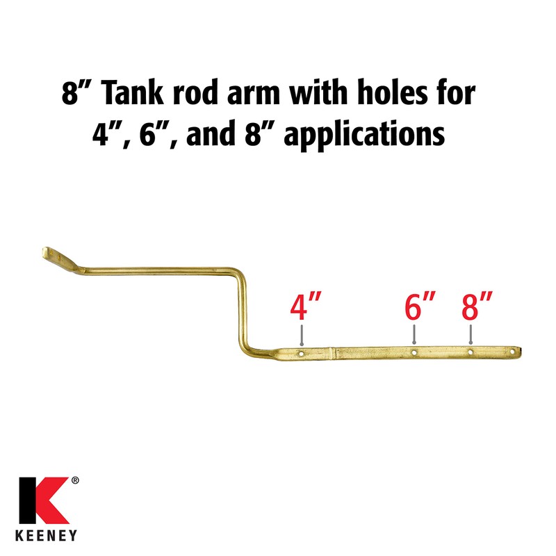 Plumb Pak PP836-74VBL Universal Fit Toilet Handle Tank Flush Lever,