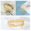 FDEETY Bracelet Jewellery 9 Pieces Alloy Metal Elegant Snake Bracelet