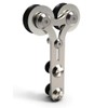 5FT Sliding Barn Door Hardware Kit, Stainless Steel Track for