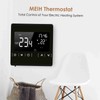 Smart LCD Touchscreen Thermostat for Home Programmable Electric Floor Heating