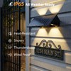 Solar Wall Lights Outdoor,8 PACK 3000/4000/6000K 3 Modes Up and